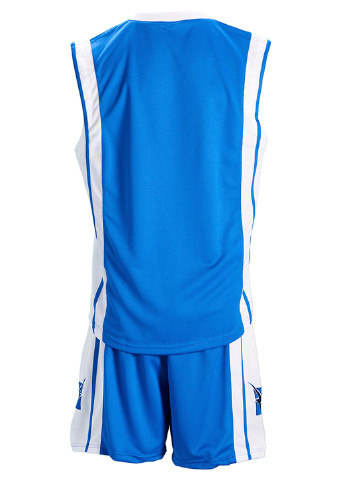 Голубой демисезонный баскетбольная форма (майка шорты) с шортами Zeus