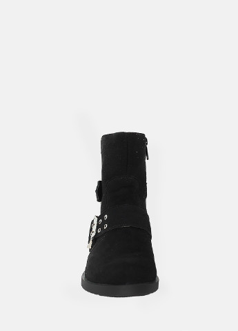 Осенние ботинки rk9420-11 черный Kseniya из натуральной замши