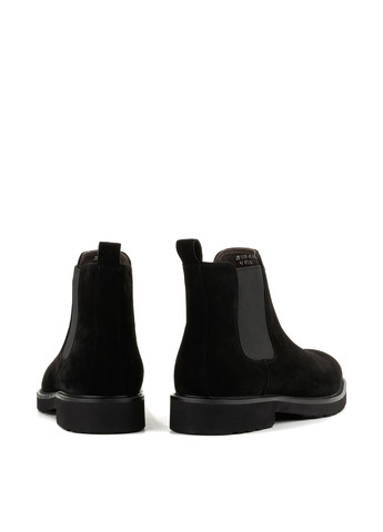 Черные осенние ботинки челси Le'BERDES