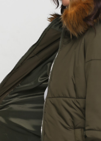 Оливкова (хакі) демісезонна куртка Matteo Pitti