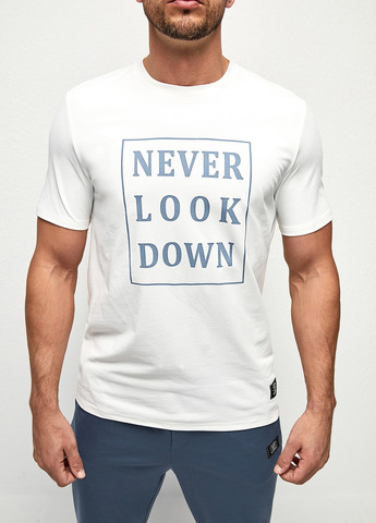 Сіро-синій літній комплект (футболка, штани) SHEIN