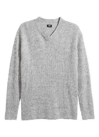 Серый зимний пуловер пуловер H&M