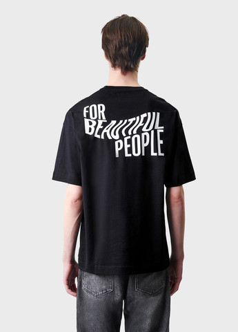 Черная футболка Drykorn