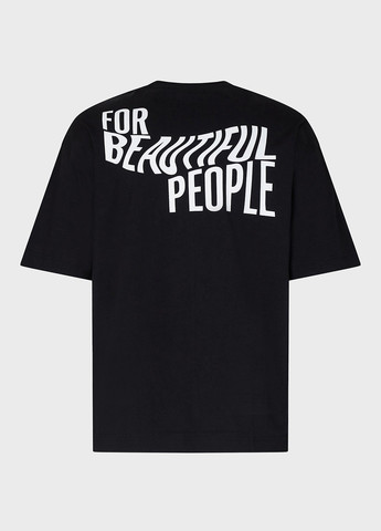 Черная футболка Drykorn