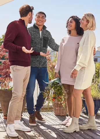 Молочна кежуал сукня сукня светр Esmara однотонна