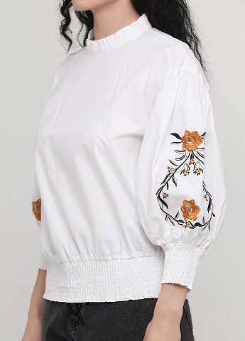 Белая демисезонная блуза Reserved