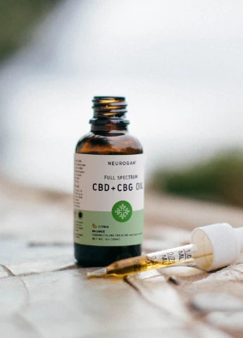 CBD + CBG масло з повним спектром канабіноїдів. 2000Mg Full Spectrum CBD + CBG Oil. 30ml флакон з піпеткою Neurogan (244492155)