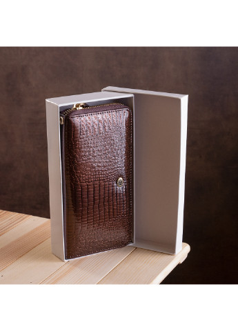 Жіночий шкіряний гаманець 19,5х10х2 см st leather (252131486)