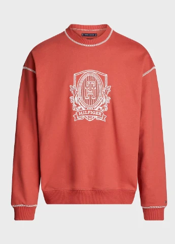 Червоний світшот Tommy Hilfiger логотип (315065318)