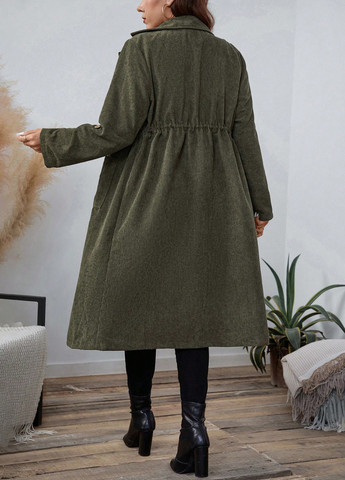 Плащ SHEIN тренчкот на зав'язках демісезон (316157886)