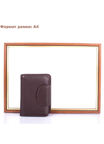 Жіночий шкіряний гаманець 10х13х3,5 см Grass (195538714)