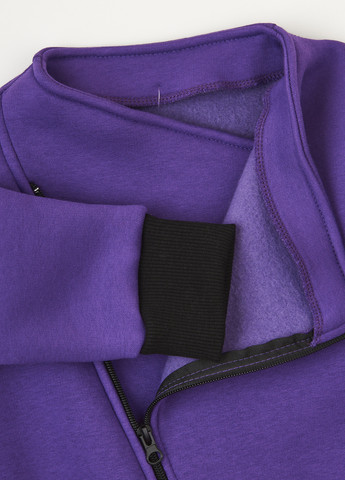 Фиолетовый демисезонный комплект (комбинезон, шапочка) dexter's