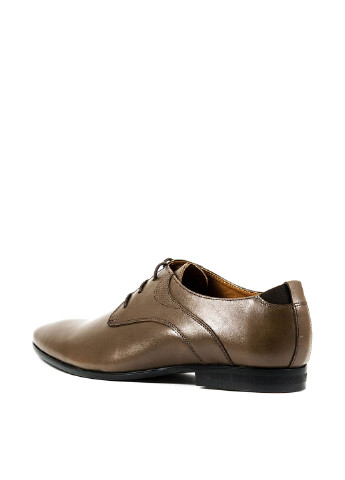 Светло-коричневые классические туфли Mida на шнурках