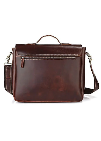 Мужской кожаный портфель 38х31х12 см Vintage (229460964)