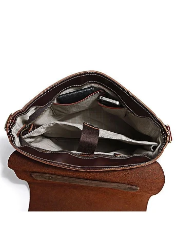 Мужской кожаный портфель 38х31х12 см Vintage (229460964)