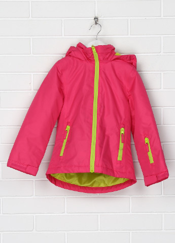 Рожева зимня куртка лижна Crane