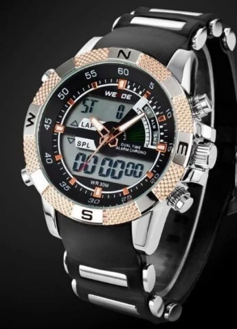 Чоловічі Годинники Aqua Gold кварцові спортивні, класичні Weide (226699146)