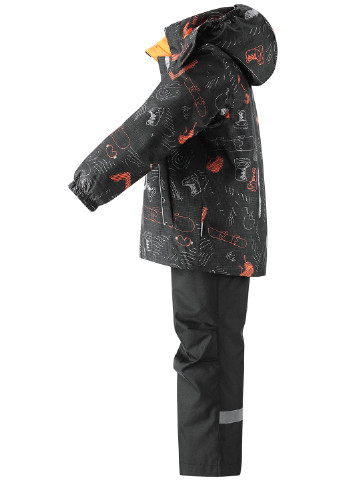 Черный зимний комплект (куртка, брюки) Lassie by Reima Raiku