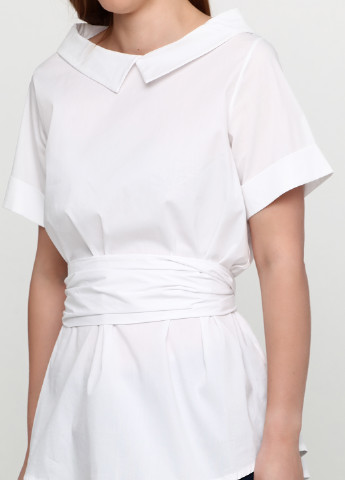 Белая летняя блуза Ilma