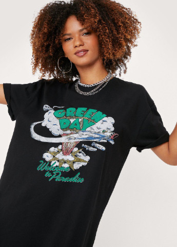 Чорна кежуал плаття, сукня Nasty Gal однотонна