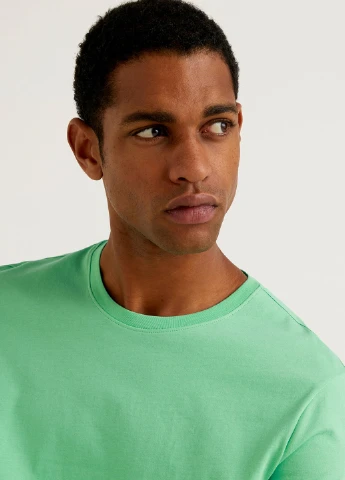 М'ятна футболка United Colors of Benetton