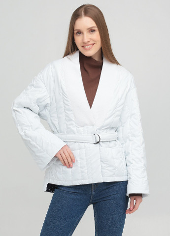 Белая демисезонная куртка MiNiMax