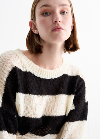 Черно-белый демисезонный джемпер джемпер C&A