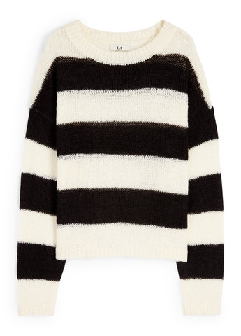 Черно-белый демисезонный джемпер джемпер C&A