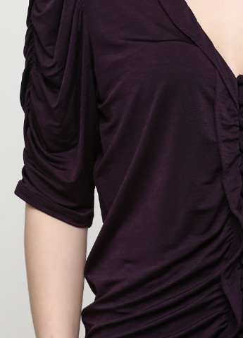 Тёмно-фиолетовая блуза Uterque