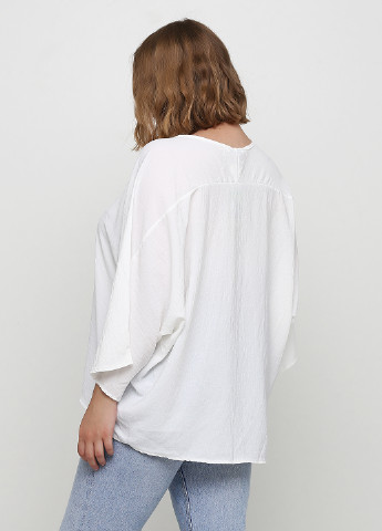 Белая летняя блуза New Collection