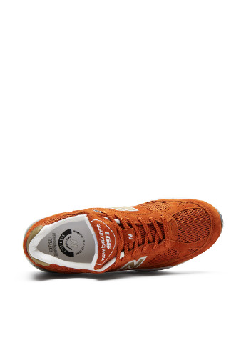 Оранжевые всесезонные кроссовки New Balance 991.0