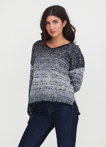 Серо-синий демисезонный пуловер пуловер Stella Milani