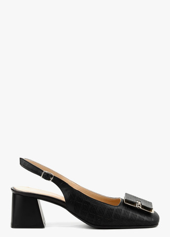 Le'BERDES Туфлі слінгбекі чорний з натуральна шкіра, україна — демісезон (328003894)