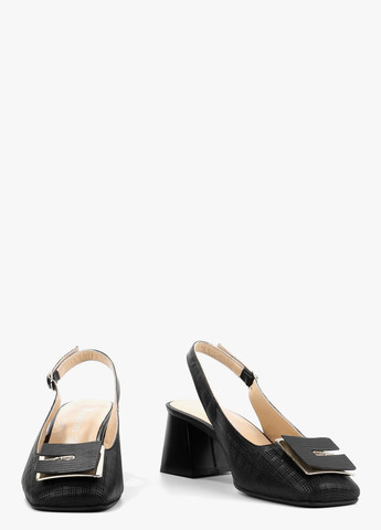 Le'BERDES Туфлі слінгбекі чорний з натуральна шкіра, україна — демісезон (328003894)