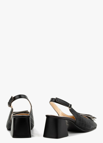 Le'BERDES Туфлі слінгбекі чорний з натуральна шкіра, україна — демісезон (328003894)