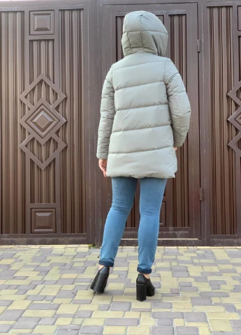 Оливкова зимня куртка KTL&Kattaleya