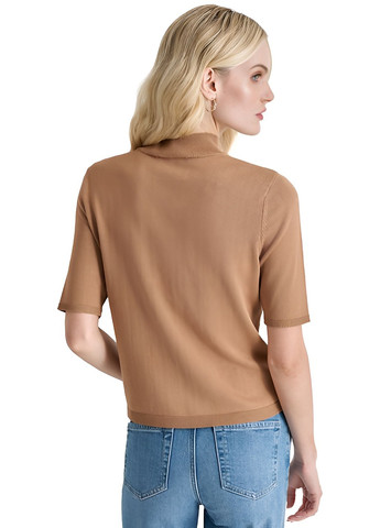 Коричневый демисезонный свитер DKNY