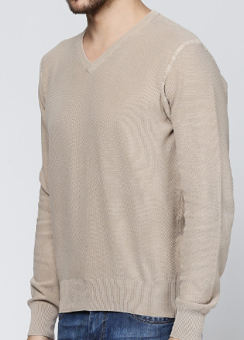 Бежевый демисезонный пуловер пуловер Cashmere