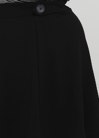 Черная кэжуал однотонная юбка Terranova клешированная