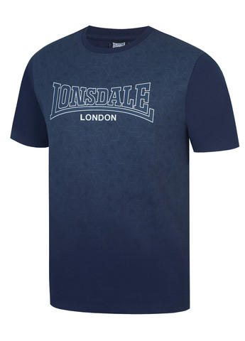 Темно-синяя футболка Lonsdale