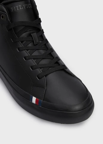 Черные осенние ботинки Tommy Hilfiger