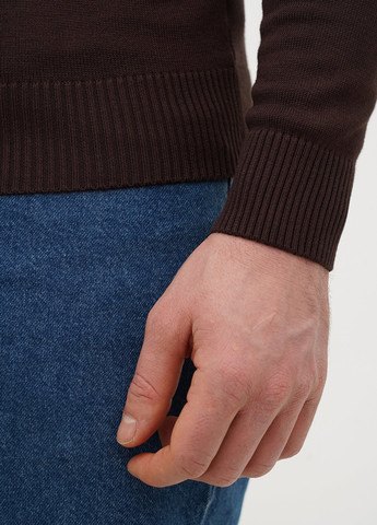 Коричневий демісезонний светр джемпер Trend Collection