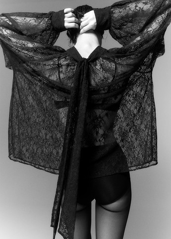 Чорна блуза H&M