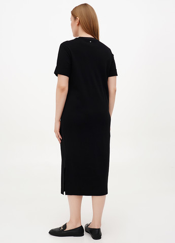 Черное кэжуал платье Gerry Weber однотонное