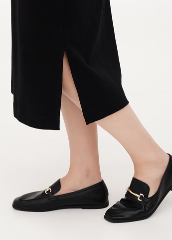 Черное кэжуал платье Gerry Weber однотонное