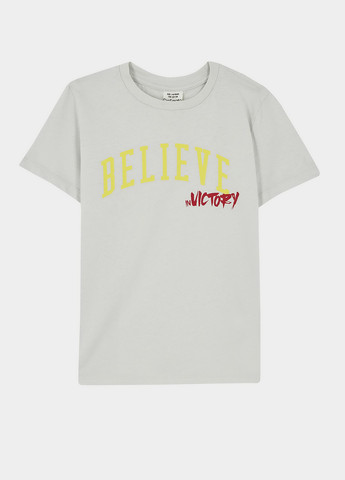 Біла літня футболка DeFacto