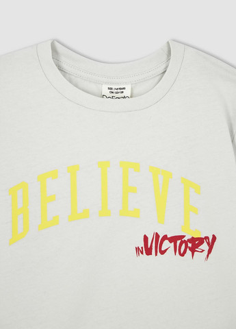 Біла літня футболка DeFacto