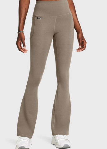 Бежевые летние леггинсы Under Armour