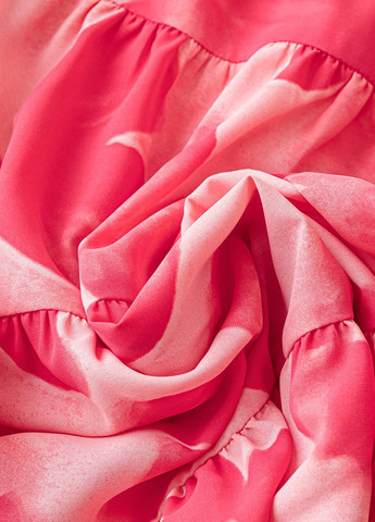 Комбінована кежуал сукня кльош SHEIN з абстрактним візерунком