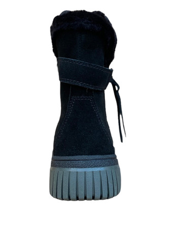 Зимние ботинки Meego с мехом, с кисточками из натуральной замши